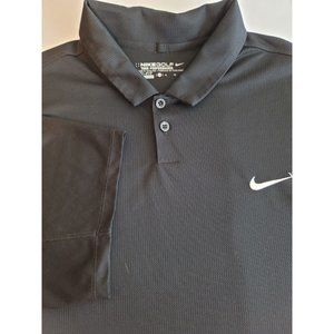 Nike Golf Tour Performance Shirt Men's XL Black  Golf Tennis Outdoor